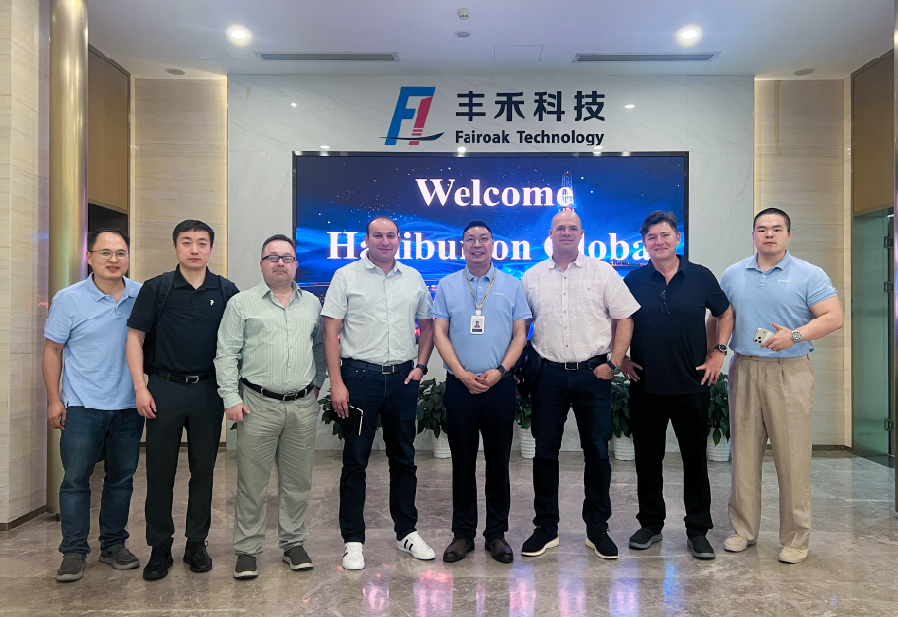 链接全球 共话未来｜哈里伯顿全球高管代表团莅临神开丰禾参观交流(图3)